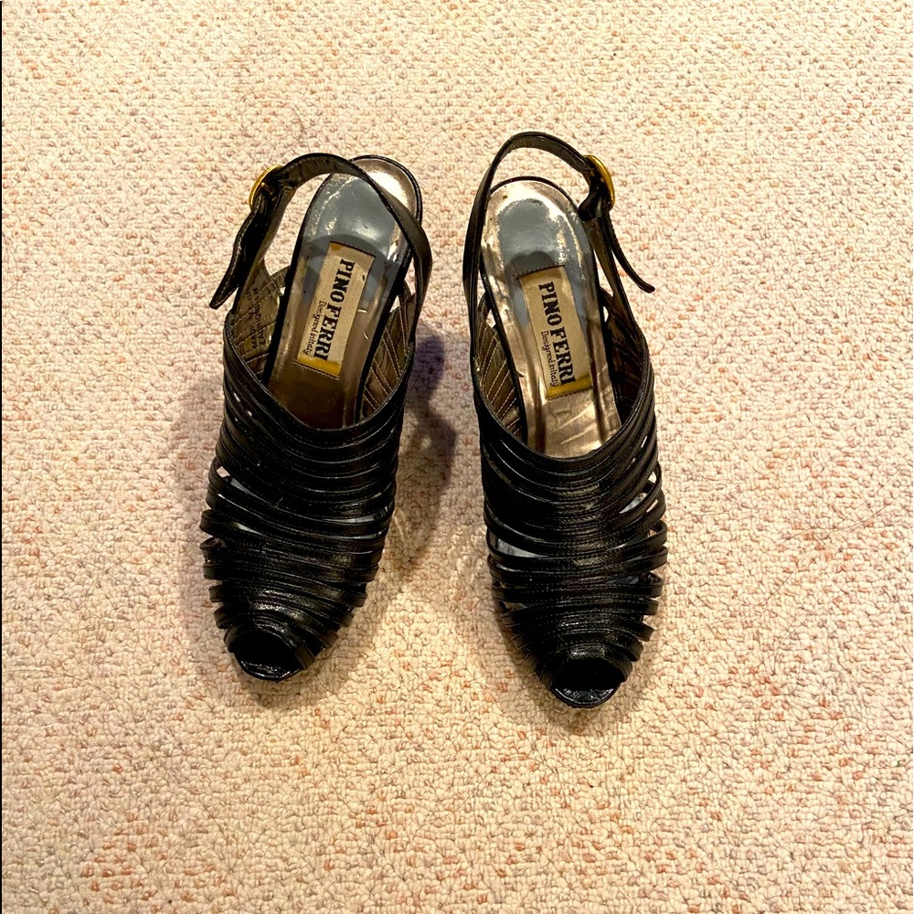 Pino Ferri Black Sandals